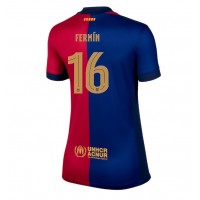 Maglie da calcio Barcelona Fermin Lopez #16 Prima Maglia Femminile 2024-25 Manica Corta